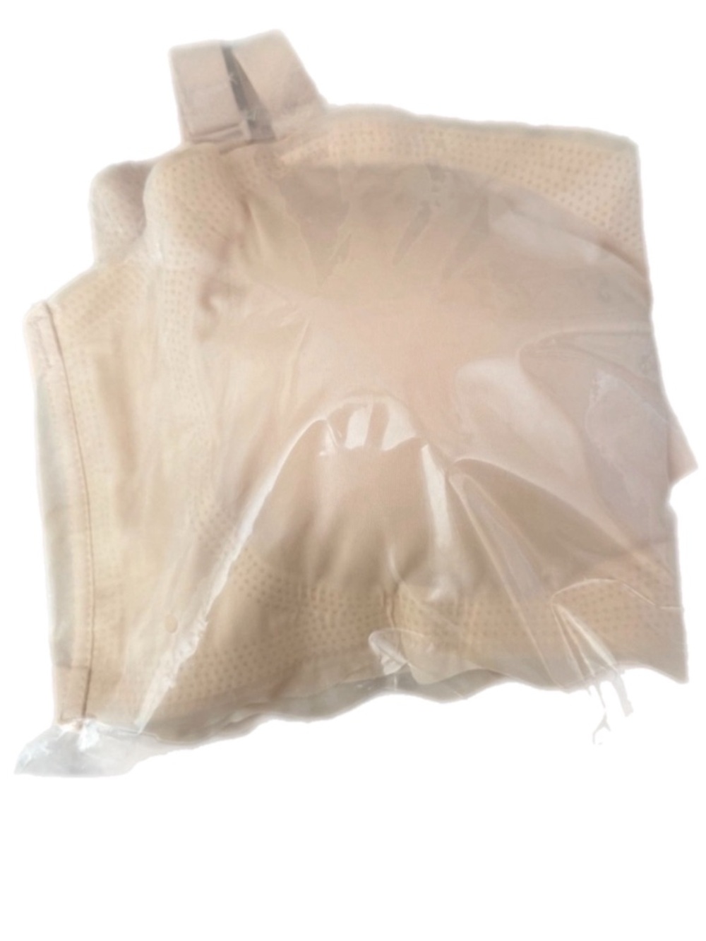 Bandeau Push Up Bra Seamless Convertible Plus Size Full Support in Cream NWOT - Picture 14 of 17